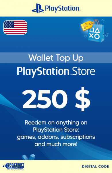 PSN Card $250 USD [US]